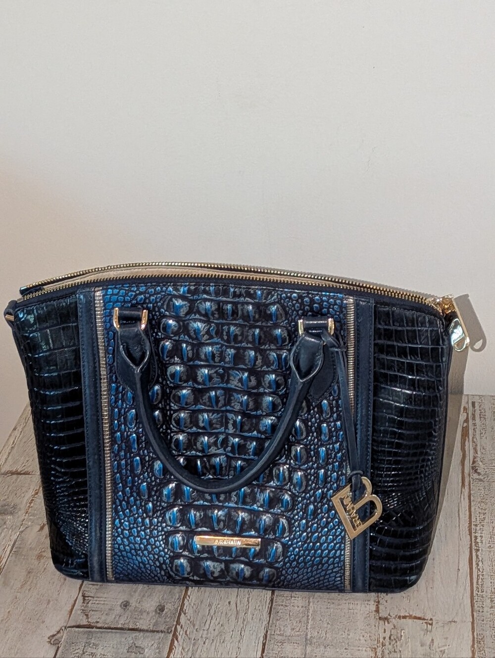 Brahmin Medium Duxbury Kyanite Havisham (ONLY) Wallet Sold Separately